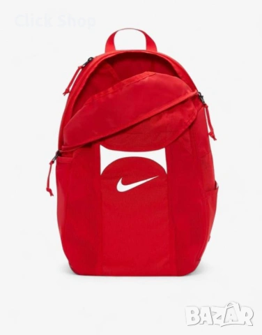 NIKE Academy Team Backpack 30L Red/White, снимка 3 - Раници - 54905203