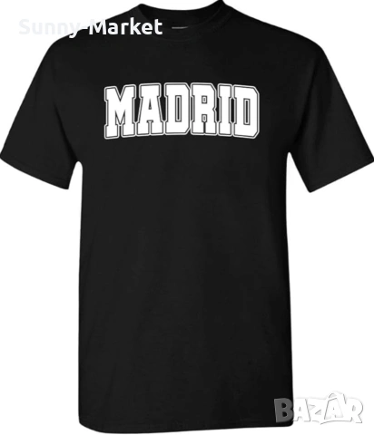 Мъжка тениска Реал Мадрид Real Madrid фланелка с къс ръкав