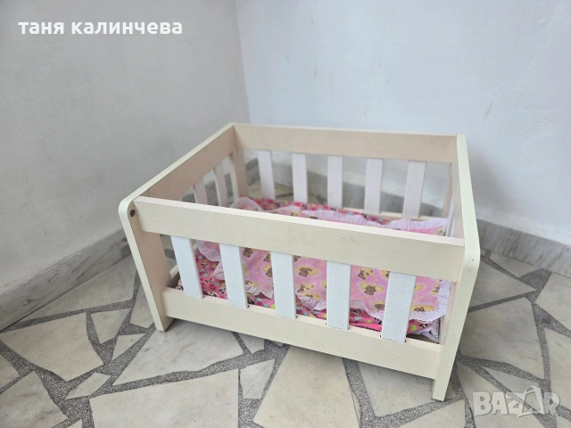 Масивна кошара за кукли и бебе борн с бански и пояс, снимка 4 - Кукли - 55064325