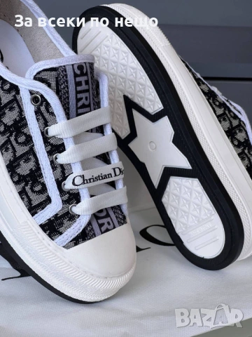 Christian Dior Дамски Маратонки👟Дамски Спортни Обувки👟Платненки Кристиян Диор - 3 Цвята Код SK1430, снимка 4 - Маратонки - 54453240