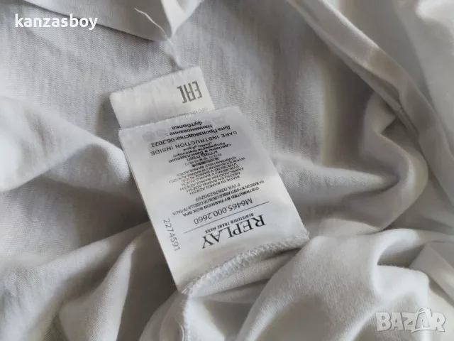 Replay - страхотна мъжка тениска 2XL, снимка 7 - Тениски - 55392378