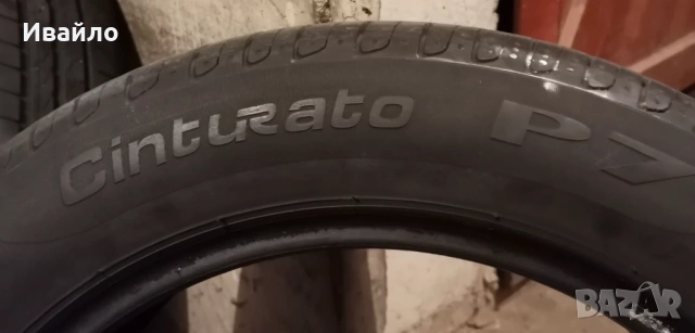 Продавам 2 броя летни гуми 215.55.17 на 1 сезон дот 2021 Pireli , снимка 4 - Гуми и джанти - 54628747