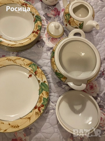 Сервиз за хранене Royal Doulton Expressions-42 части, снимка 12 - Други ценни предмети - 54959499
