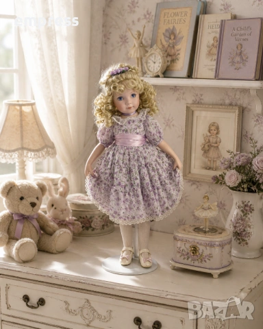 Порцеланова кукла Dianna Effner Lavender , снимка 3 - Колекции - 54385443