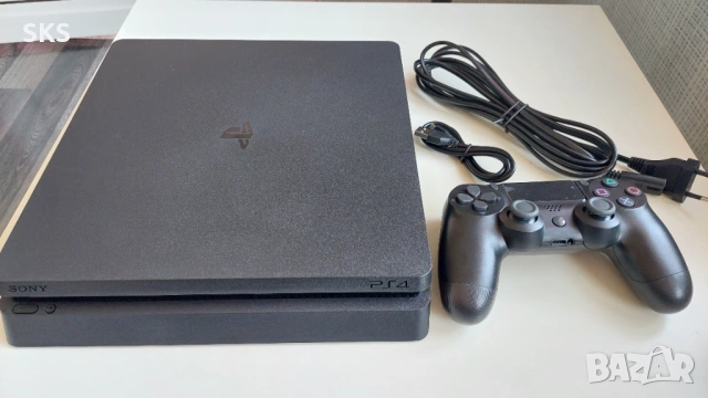 Конзола Sony Playstation 4 slim 1 tb + игра , снимка 2 - PlayStation конзоли - 54454745