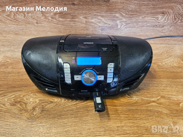 Радио с диск и usb Hitachi CX77mp3u , снимка 4 - Радиокасетофони, транзистори - 54712894