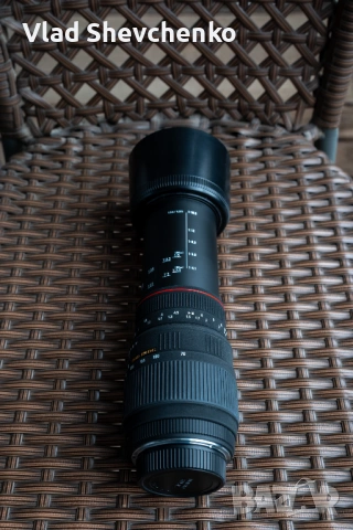 Sigma 70-300mm f/4-5.6 APO DG Macro за Nikon, снимка 3 - Обективи и филтри - 54096484