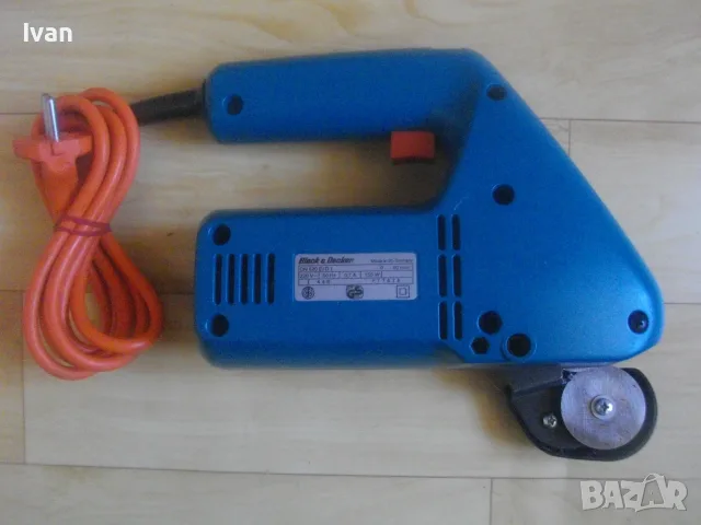 Оригинална ел. ножица за рязане на ламарина табак плат BLACK DECKER DN520 ELECTRO Made in GERMANY, снимка 11 - Други инструменти - 55694906