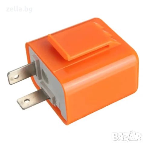 Регулируемо LED реле за мигачи 12V с 2 пина – за мотоциклет, скутер ATV електрически велосипед 10136