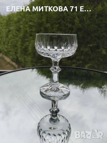 *Schott-swiesel Crystal* масивни чаши за аперитив от оловен кристал, снимка 4 - Чаши - 55317461