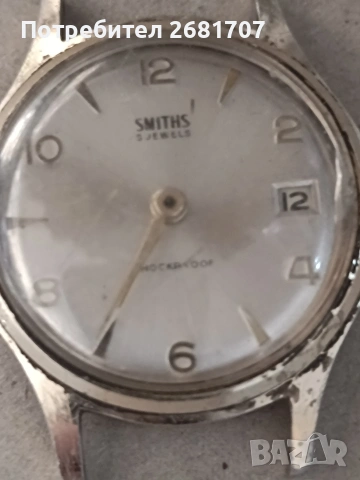 позлатен часовник Smiths, снимка 2 - Мъжки - 54980061