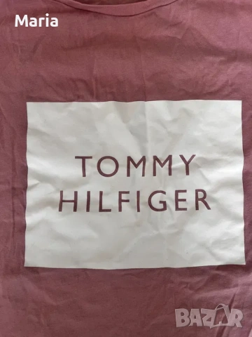 Дамска тениска Tommy Hilfiger оригинална, снимка 2 - Тениски - 54557007
