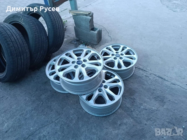Оригинални джанти Форд Ford и гуми 215/55/16 ДОТ 2024, снимка 2 - Гуми и джанти - 55072917