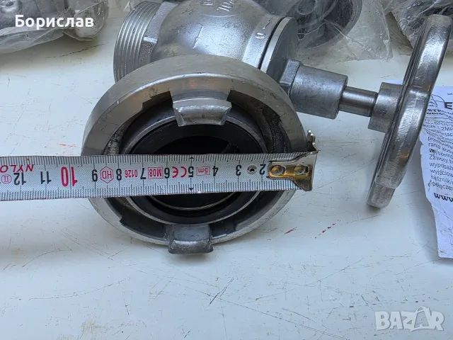 Алуминиев спирателен кран, снимка 3 - ВИК - 55630308