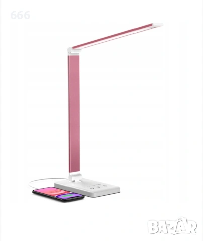 Настолна лампа с естествена светлина за четене, регулируема, енергоспестяваща