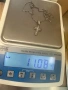 Сребърен синджир с кръст 11.08гр. 925, снимка 3