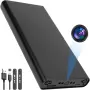 Power Bank 10000mAh със скрита Full HD камера 1080P, нощно виждане и детекция на движение, снимка 1