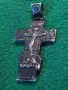 Православен Руски сребърен кръст ювелирна изработка 38204, снимка 15