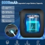 Преносим къмпинг душ Spopal 8000mAh с кофа 20L, снимка 2