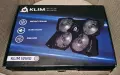 Охладителна подложка Klim Wind RGB за лаптопи до 17.3 инча черна rgb осветление с кутия като нова, снимка 3
