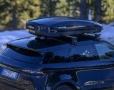 Автобокс MENABO SATELLITE DUO BLACK CRAB 550л черен гланц 198x94x36cm Кутия Багажник за Автомобил, снимка 6