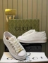 Gucci Нови Бели Дамски Маратонки Гучи с Кутия , снимка 1