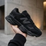 👟Мъжка серия Маратонки New Balance 9060 „Triple Black, снимка 2