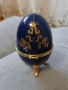 Порцеланово яйце кобалт , снимка 3
