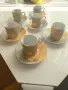 Луксозен японски комплект чаши за кафе/еспресо – Yamasen Gold Collection (Fine Porcelain Japan, 24ct, снимка 2