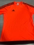 Оригинална спортна тениска Adidas Climalite – Размер M – Неоново оранжев, снимка 1