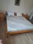 Дървена спалня + матрак и две нощни шкафчета, снимка 1