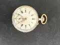Швейцарски Сребърен джобен часовник 1905г. - 6 РУБИНА - ПРОМОЦИЯ, снимка 3