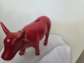 Декоративна фигурка на крава, снимка 3