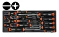 CUSTOR TOOLS 14 броя кръстати прави отвертки комплект, снимка 3