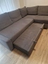 Ikea Friheten ъглов разтегателен диван с Ракла, снимка 1