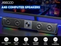 Jeecoo A40  компактен настолен компютърен саундбар, снимка 1