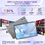 Чисто нов запечатан таблет SUAAT S3 10 инча – Android 15, 30GB RAM, 64GB, Комплект с клавиатура и..., снимка 3