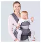 Ергономична раница за бебе Vika Baby®, Тъмно сив, снимка 7