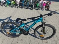 BG Алуминиев велосипед 24" NINJA син, снимка 3