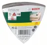 Комплект шкурки Bosch 25бр за шлайфмашина 80 зърненост 6 отвора, снимка 2