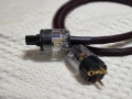 Hi-Fi Захранващ кабел 3х4 mm² – 134 см (Позлатени конектори), снимка 1