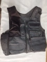 Черна тактическа жилетка с джобове, снимка 3