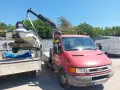 Транспортни услуги Варна - самосвал с кран , камион с кран, снимка 1