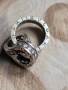 BVLGARI.bvlgari. сребърен пръстен. сребърни обици., снимка 5