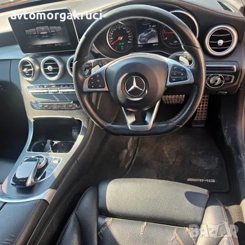 Mercedes-Benz C300 Hybrid W205 AMG пакет Комби Десен волан Автомобилът се продава цял 6999€, снимка 14 - Автомобили и джипове - 55616667
