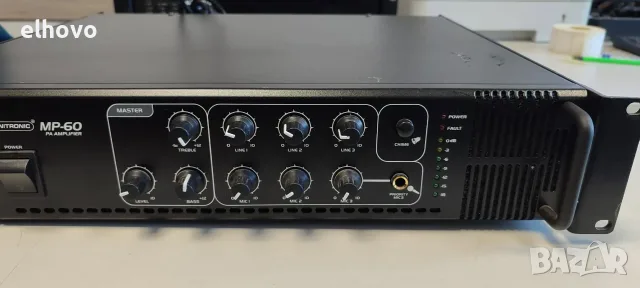 Крайно стъпало Omnitronic MP-60, снимка 4 - Ресийвъри, усилватели, смесителни пултове - 55582040