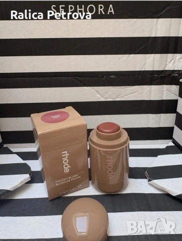 Продавам Rhode Pocket Blush – Toasted Teddy , снимка 5 - Декоративна козметика - 55036818