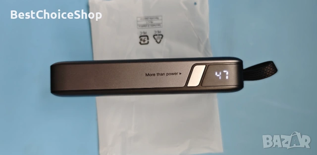 UGREEN Nexode 20000mAh Пауър Банк 67W Бързо Зареждане с вграден USB-C кабел, снимка 6 - Външни батерии - 54102605