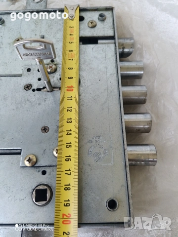 ОСНОВНА КАСОВА БРАВА MOTTURA + 3 странно заключване, снимка 17 - Входни врати - 33776673