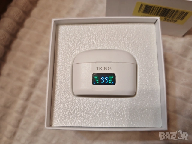 Слухови апарати усилватели TKING с LED дисплей и charging case, снимка 2 - Друга електроника - 54692898